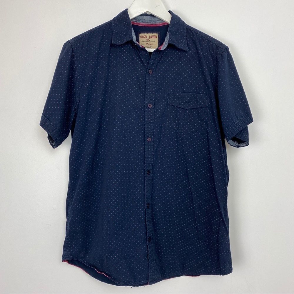 Hudson Barrow Mens Button Down Shirt